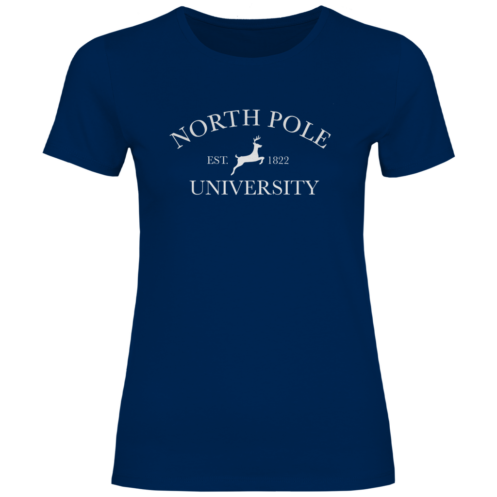 Damen T-Shirt "North Pole University"