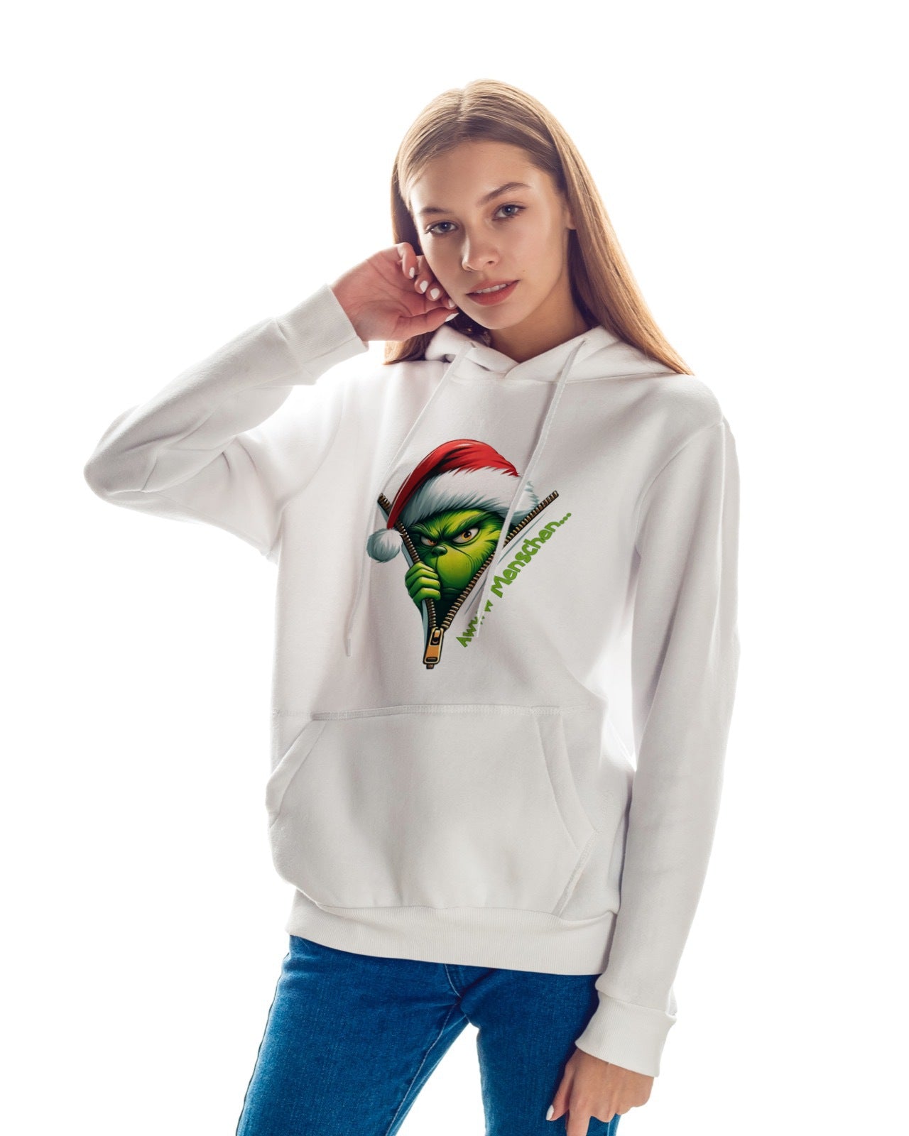 Unisex Oversize Hoodie "Awww Menschen"