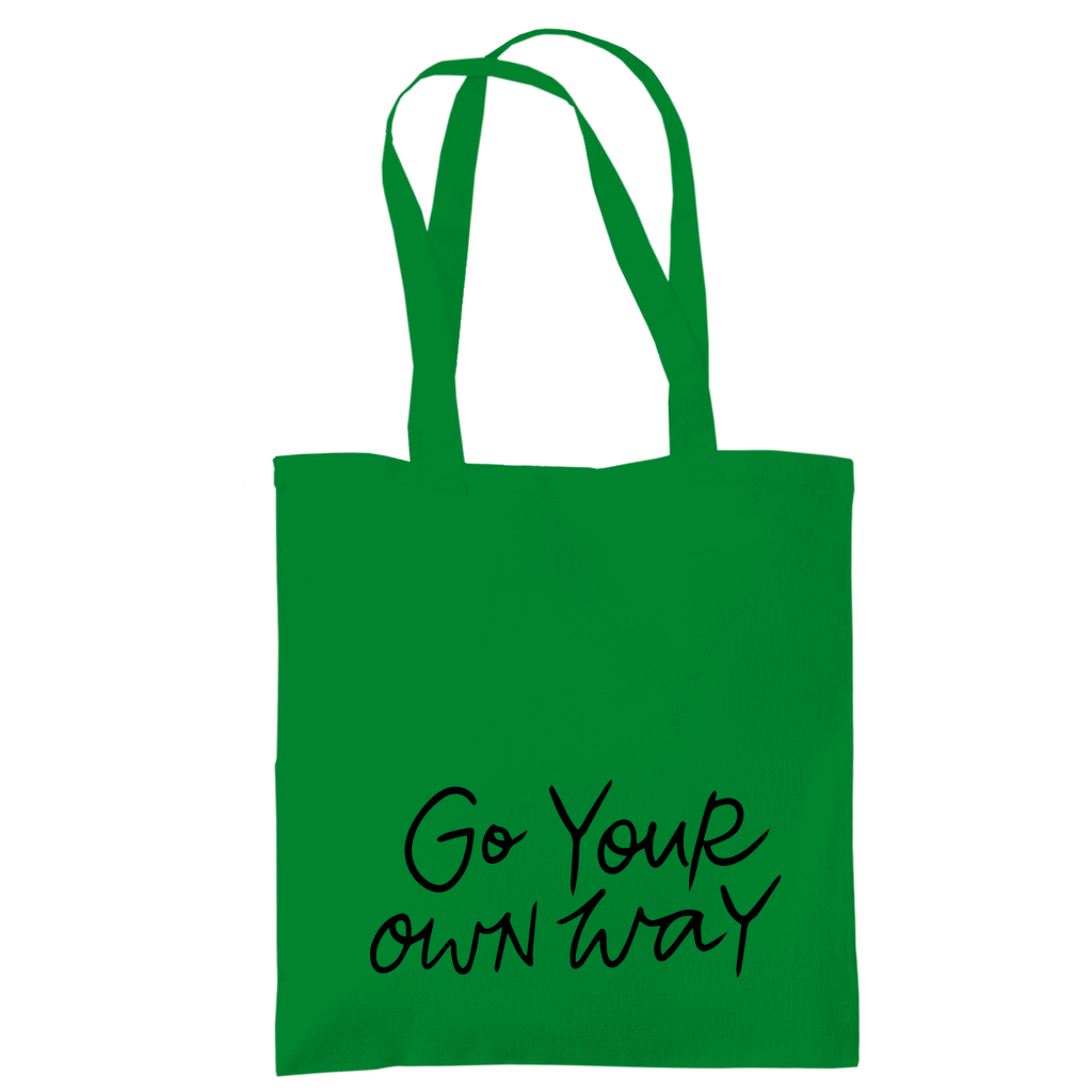 Tragetasche "Go your own way" - Grafikmagie
