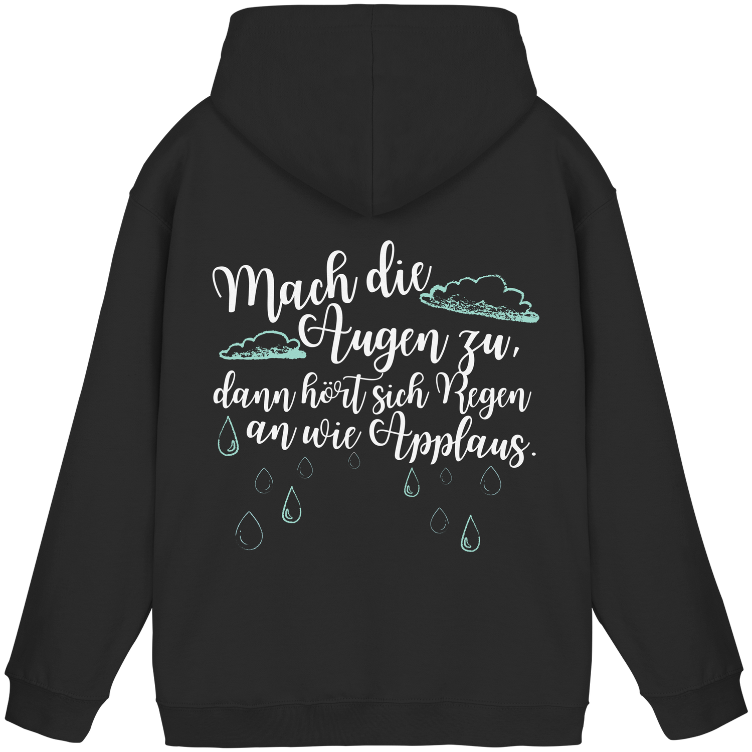 Mach die Augen zu... - Basic Hoodie