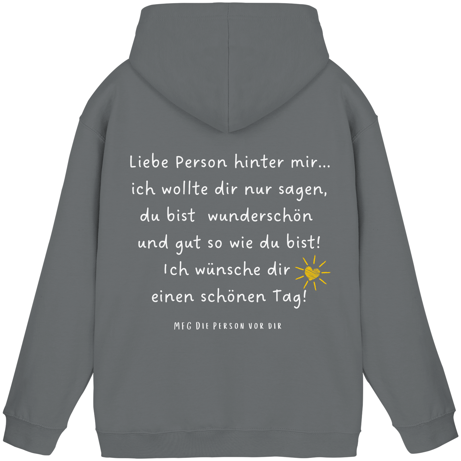 Liebe Person hinter mir... - Basic Hoodie