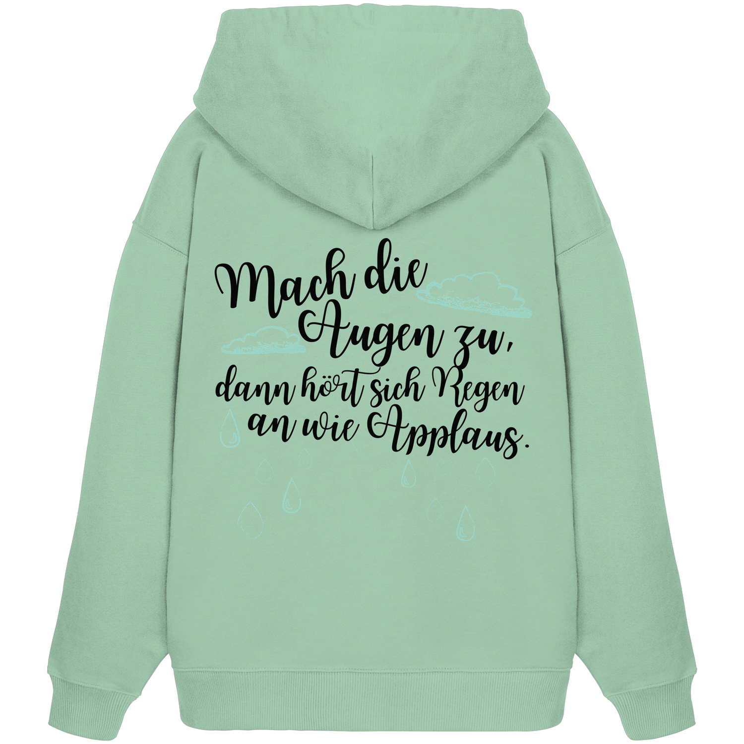 Mach die Augen zu... - Oversize Hoodie