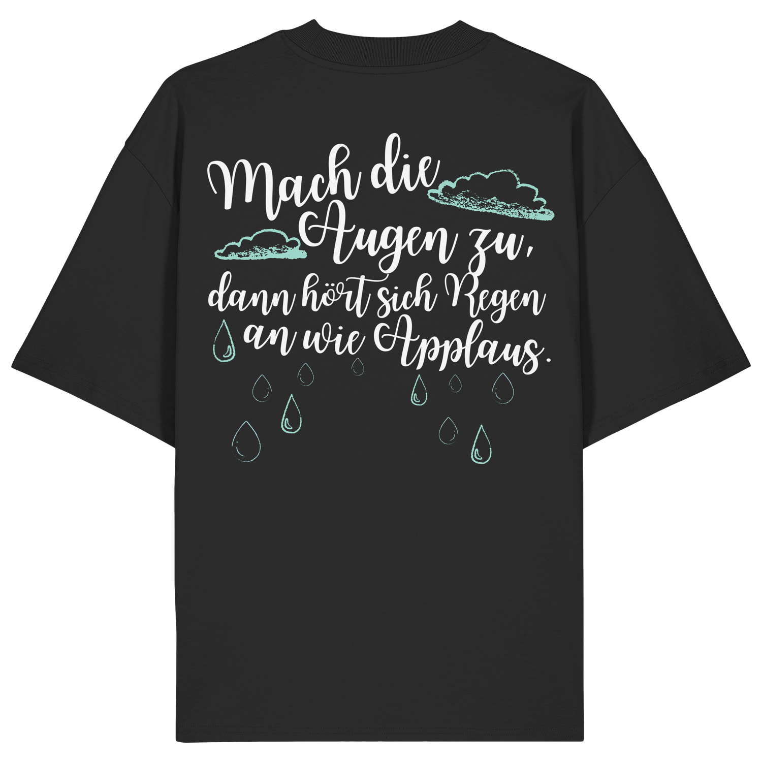 Mach die Augen zu... - Oversize Shirt