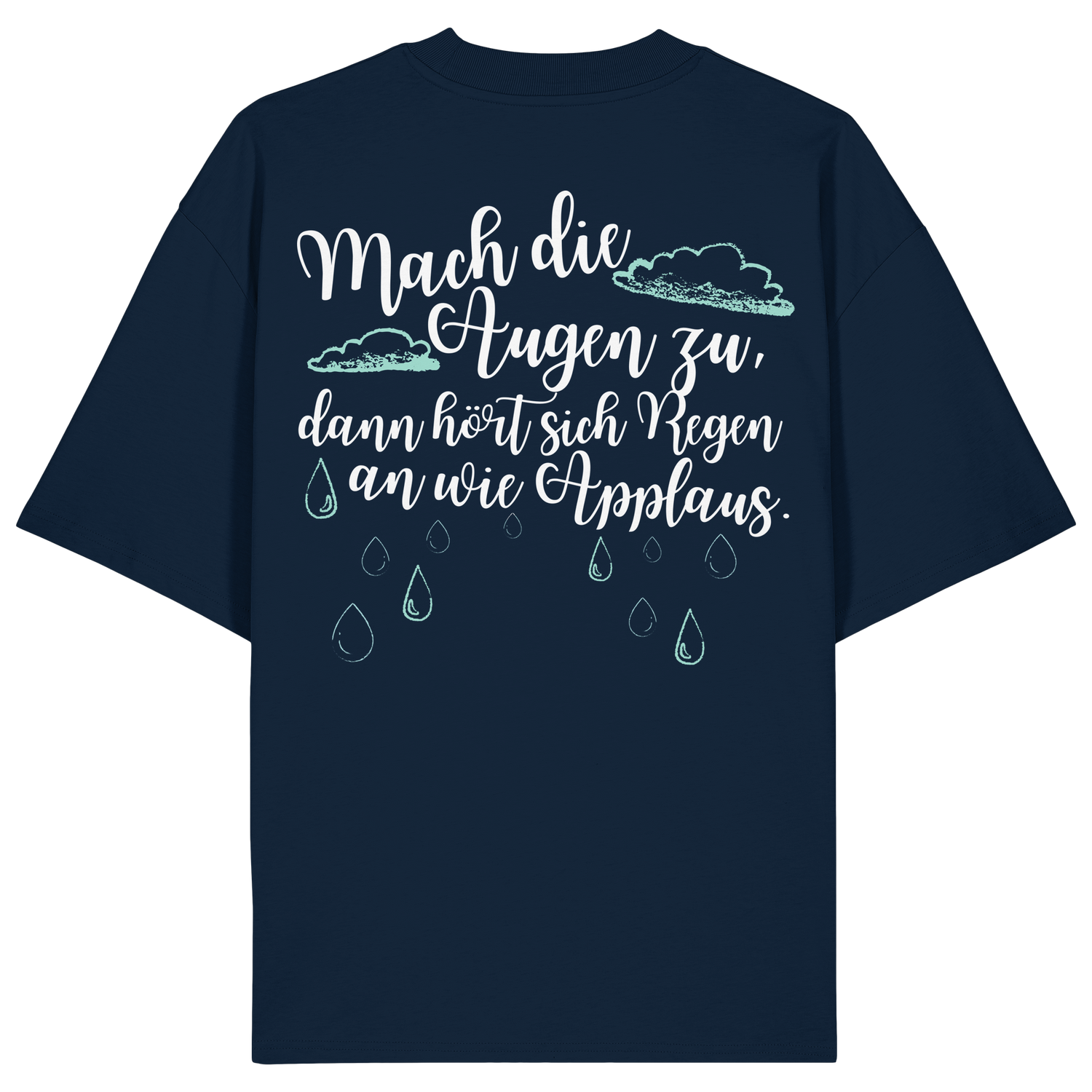 Mach die Augen zu... - Oversize Shirt