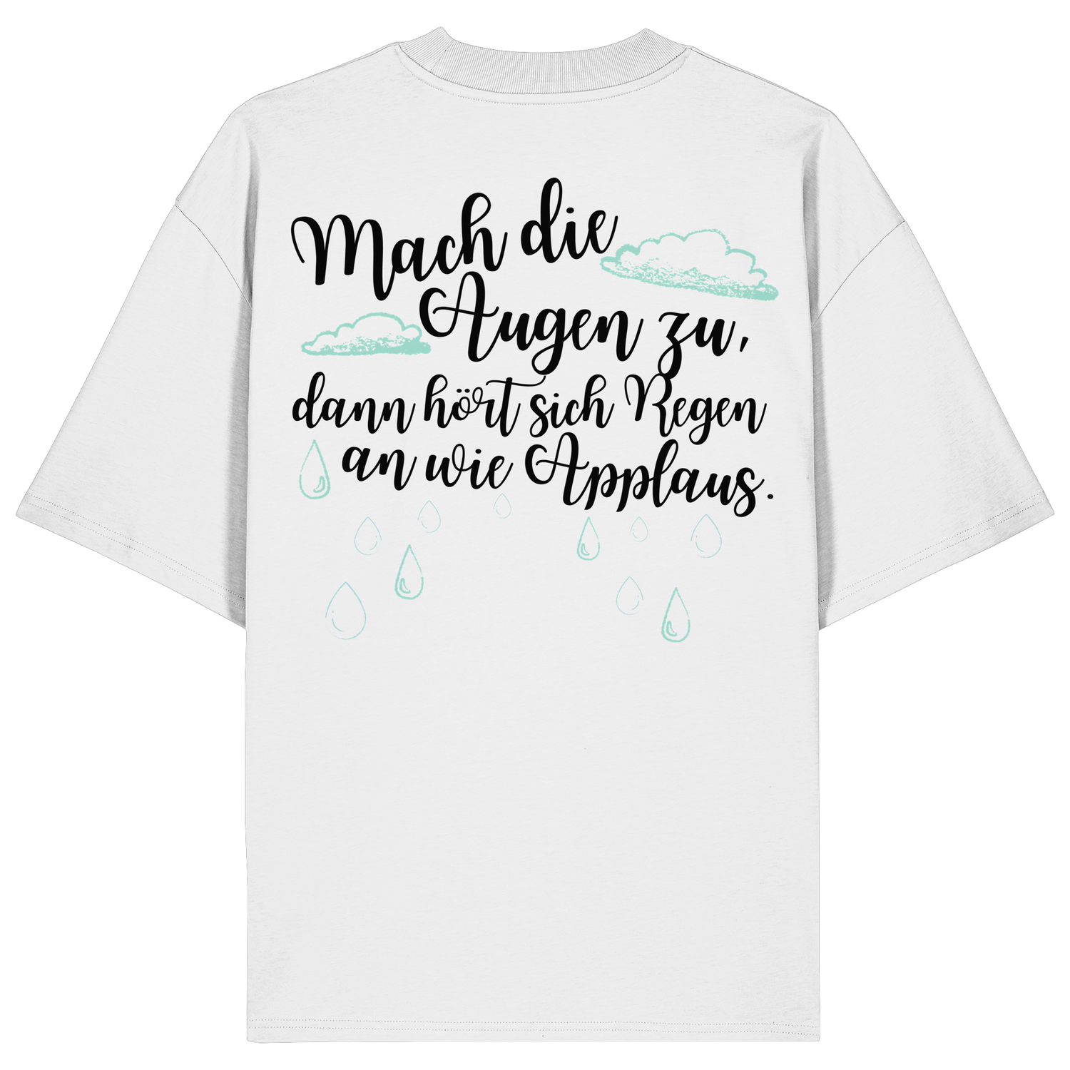 Mach die Augen zu... - Oversize Shirt