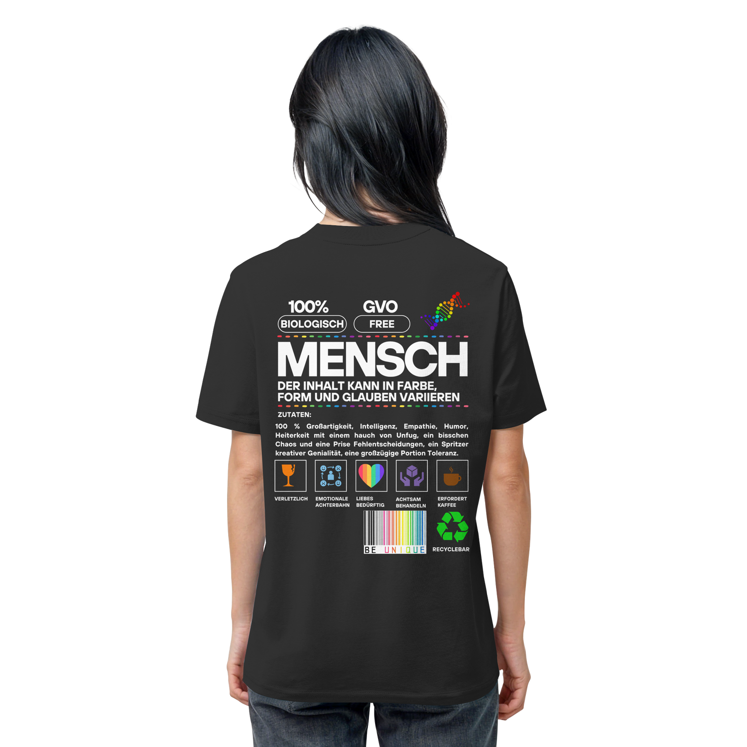 Mensch anleitung - Shirt