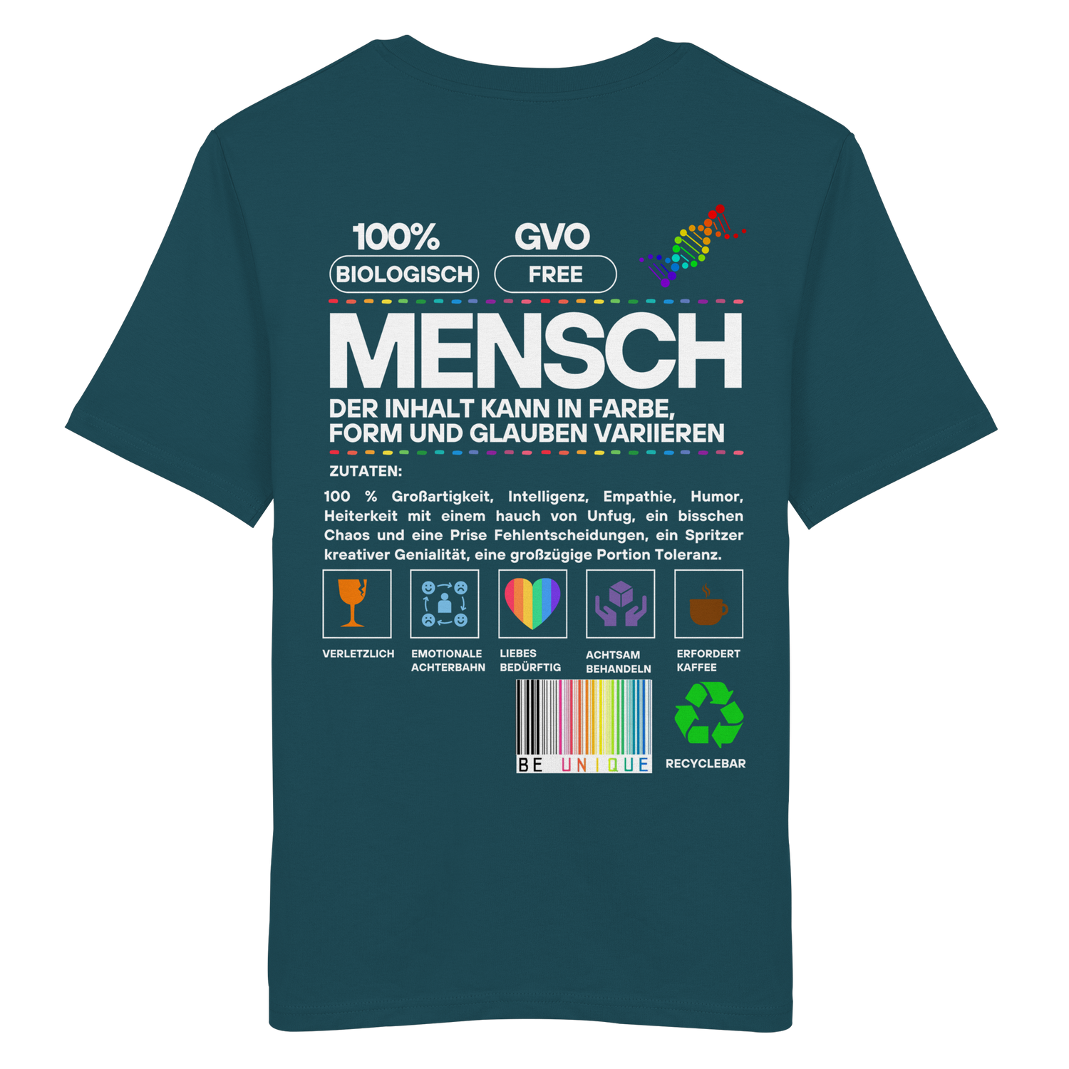 Mensch anleitung - Shirt