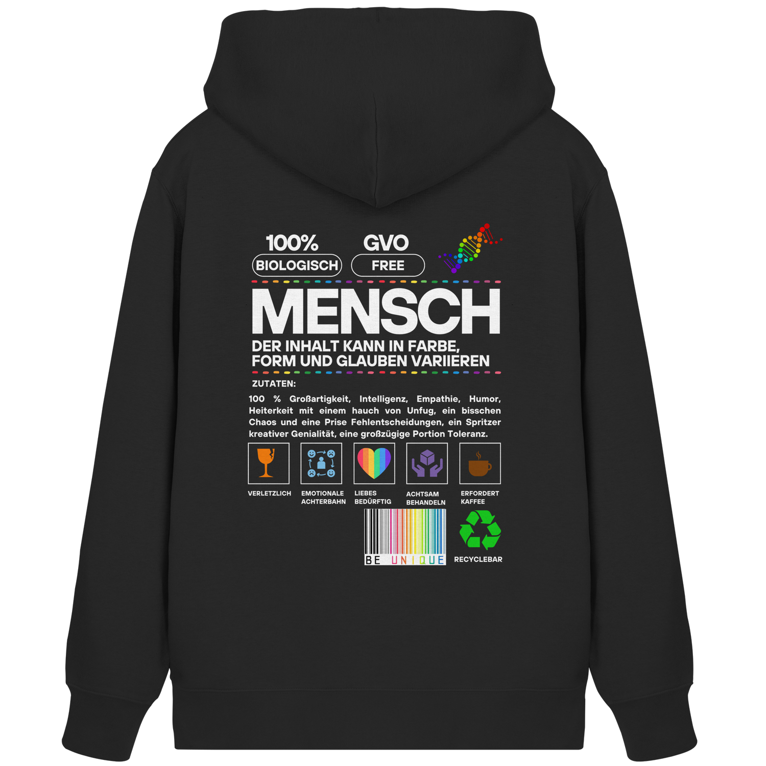 Mensch anleitung - Zipper