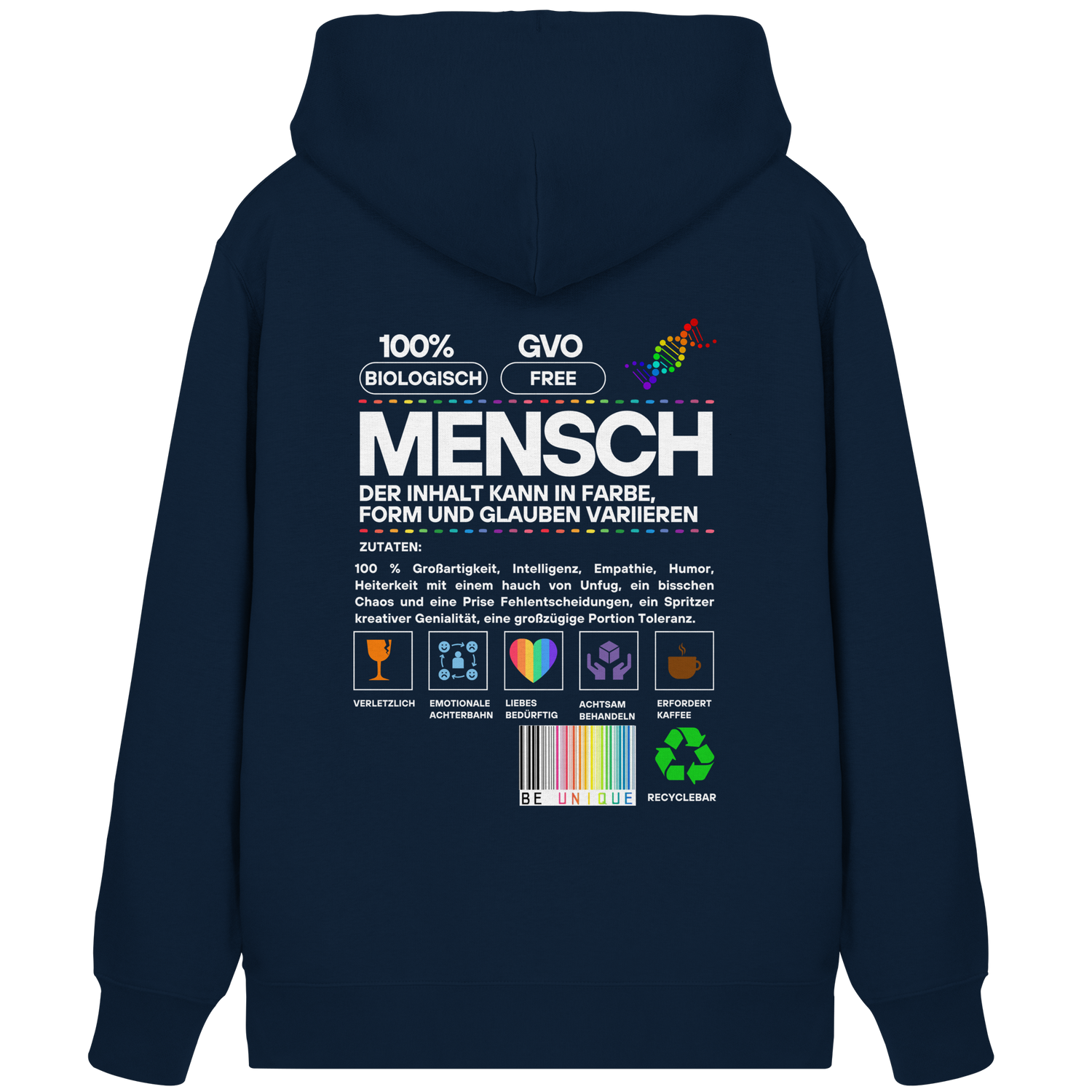 Mensch anleitung - Zipper