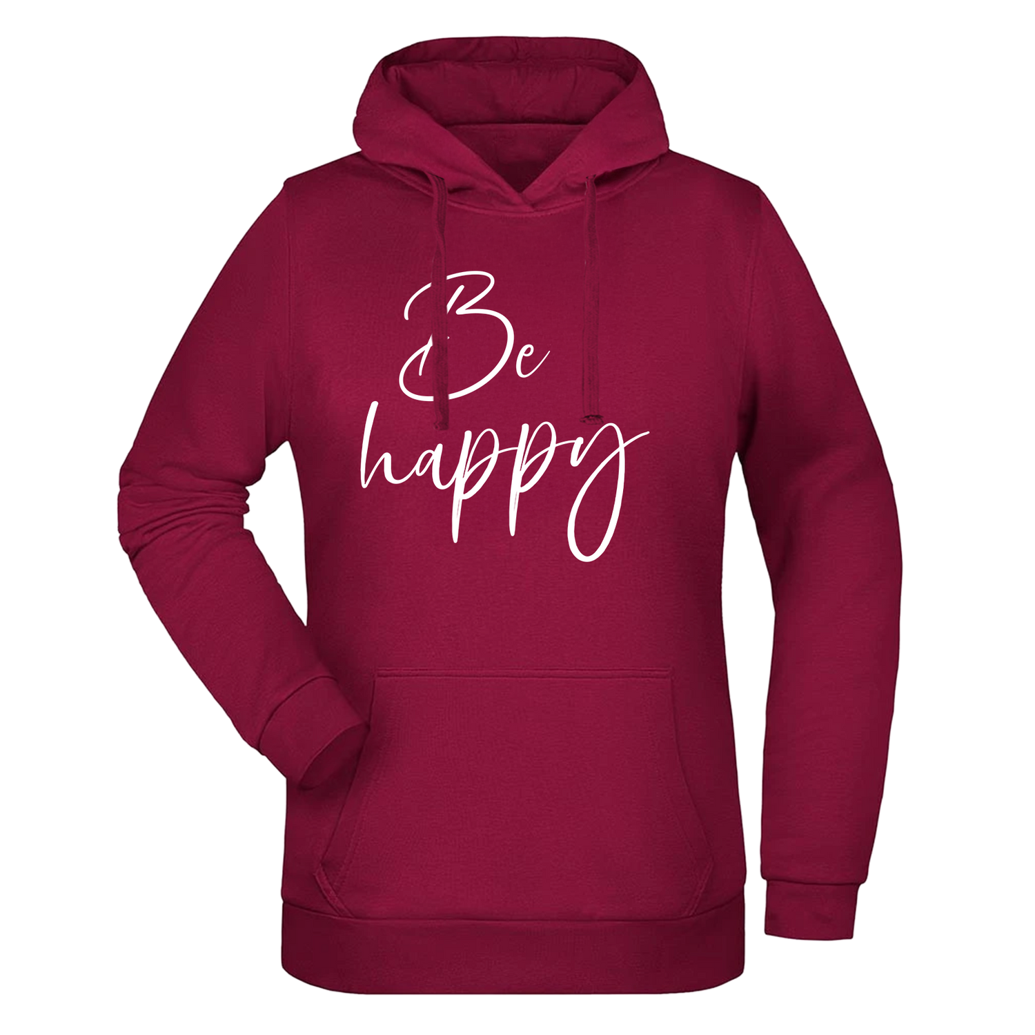 Be Happy Damen Hoodie