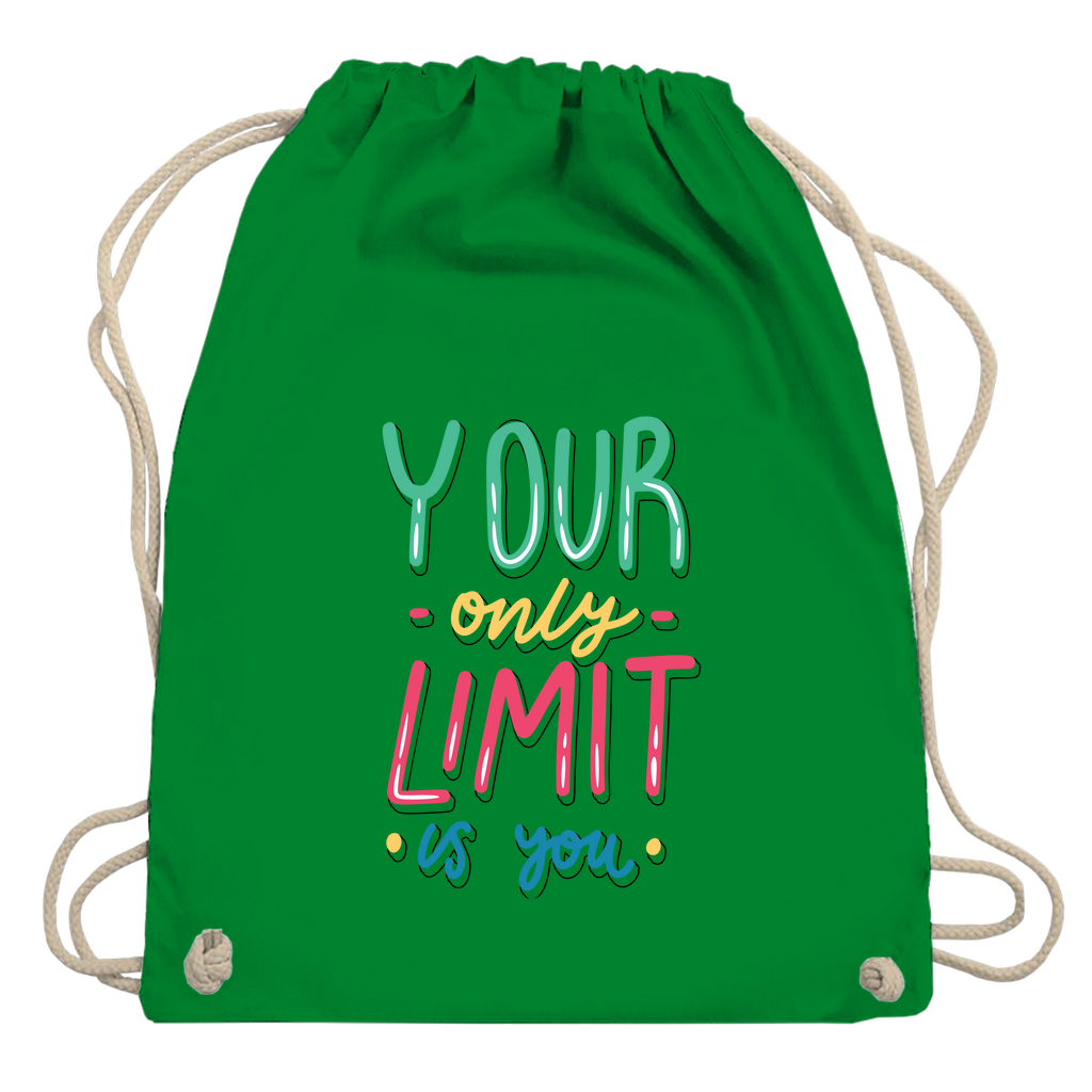 Turnbeutel "your only limit is you"