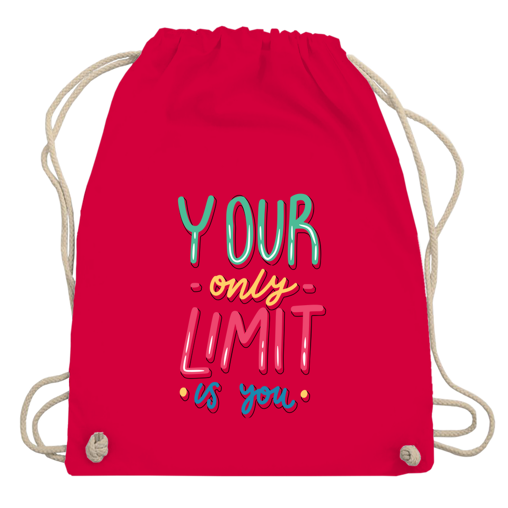 Turnbeutel "your only limit is you"