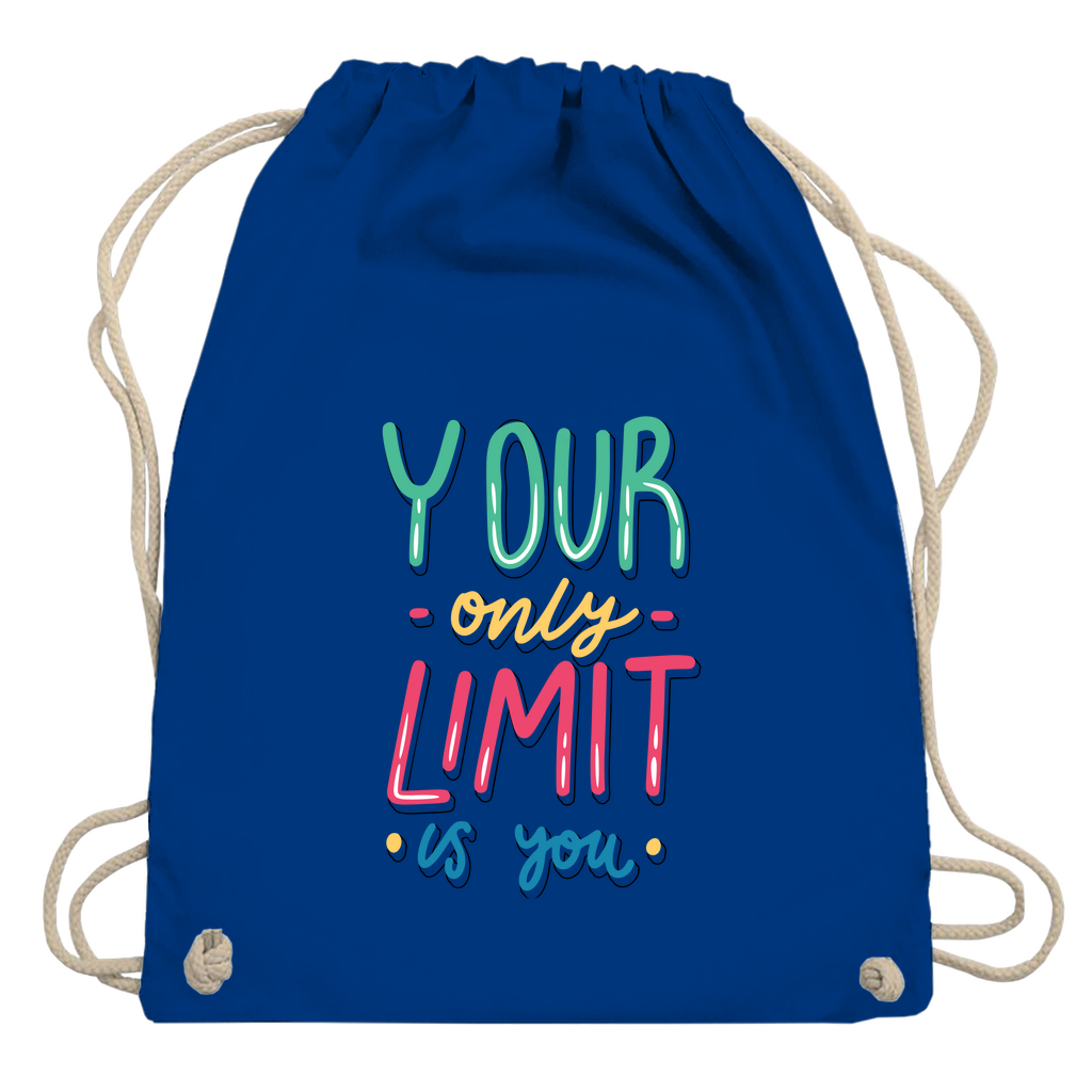 Turnbeutel "your only limit is you"