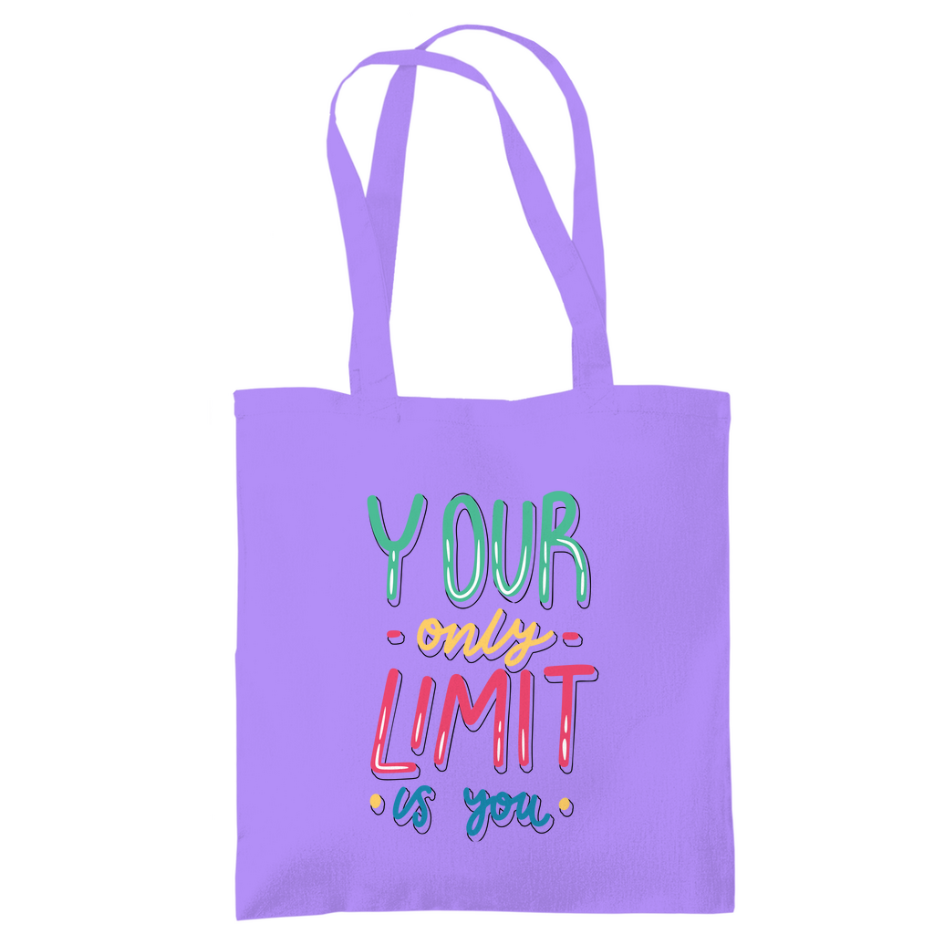 Tragetasche "your only limit is you"