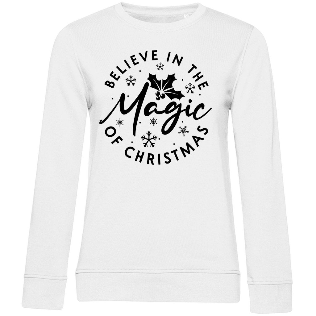 Damen Bio Sweatshirt "Belive in the Magic..." - Grafikmagie