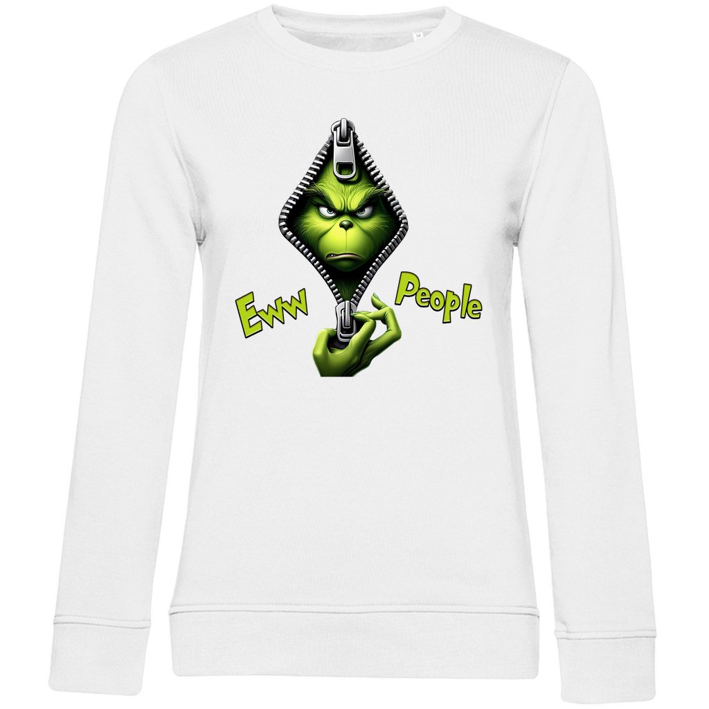 Damen Bio Sweatshirt "Eww People" - Grafikmagie
