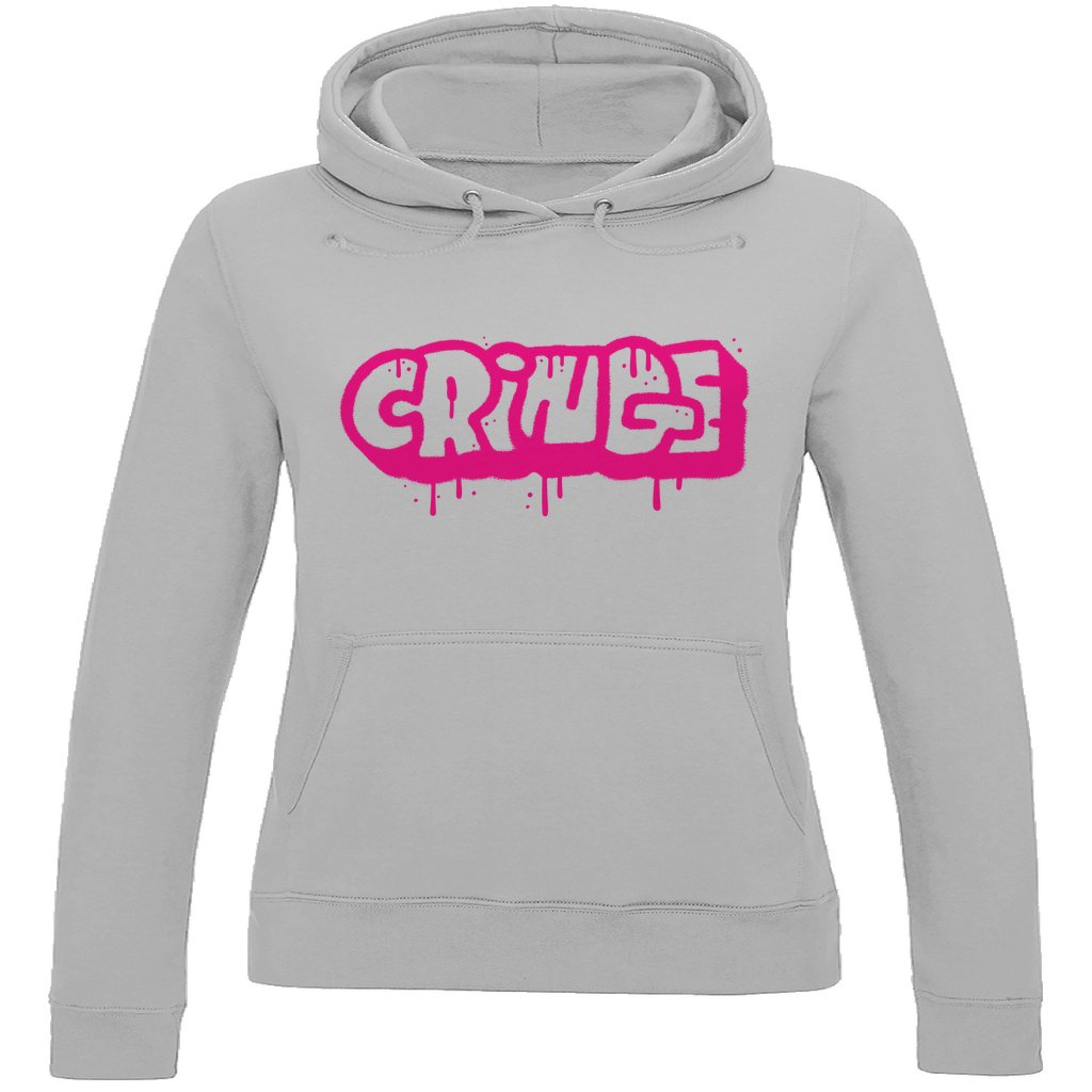 Damen Hoodie "cringe pink" - Grafikmagie
