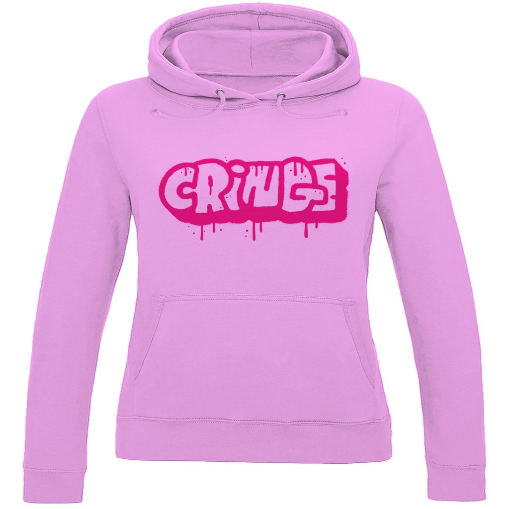 Damen Hoodie "cringe pink" - Grafikmagie