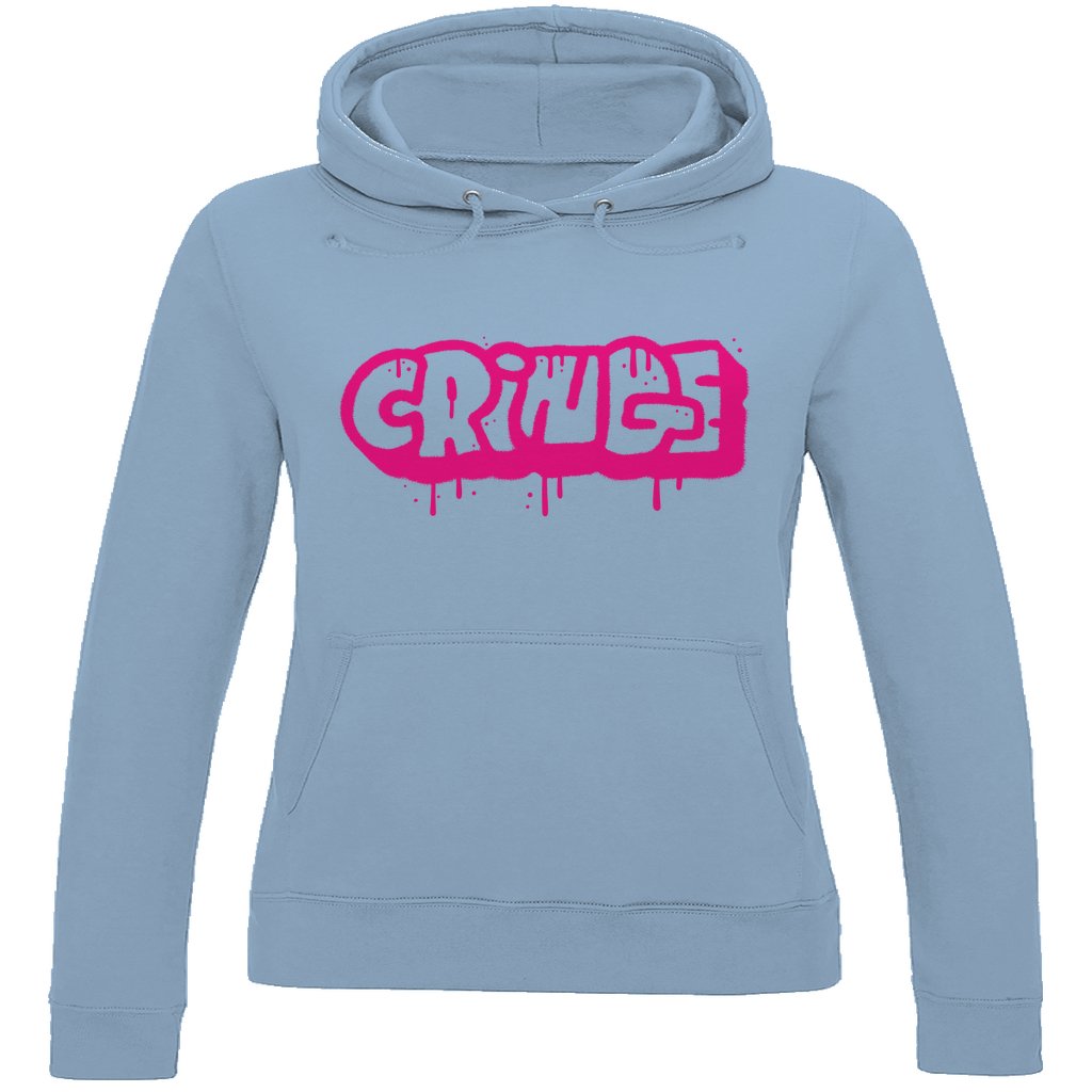 Damen Hoodie "cringe pink" - Grafikmagie