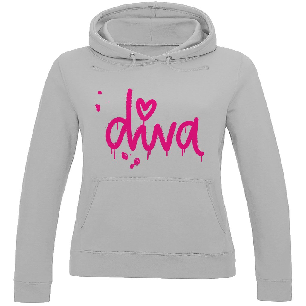 Damen Hoodie "diva" - Grafikmagie