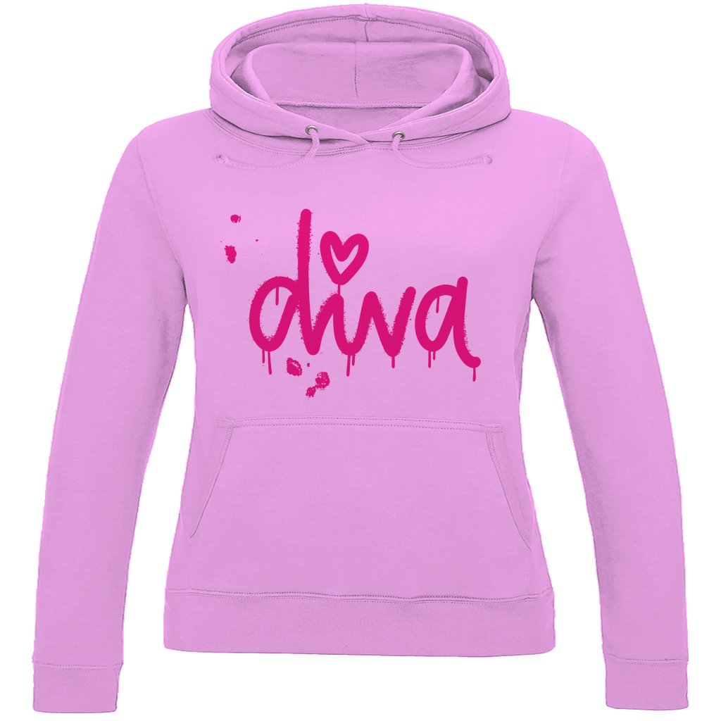 Damen Hoodie "diva" - Grafikmagie