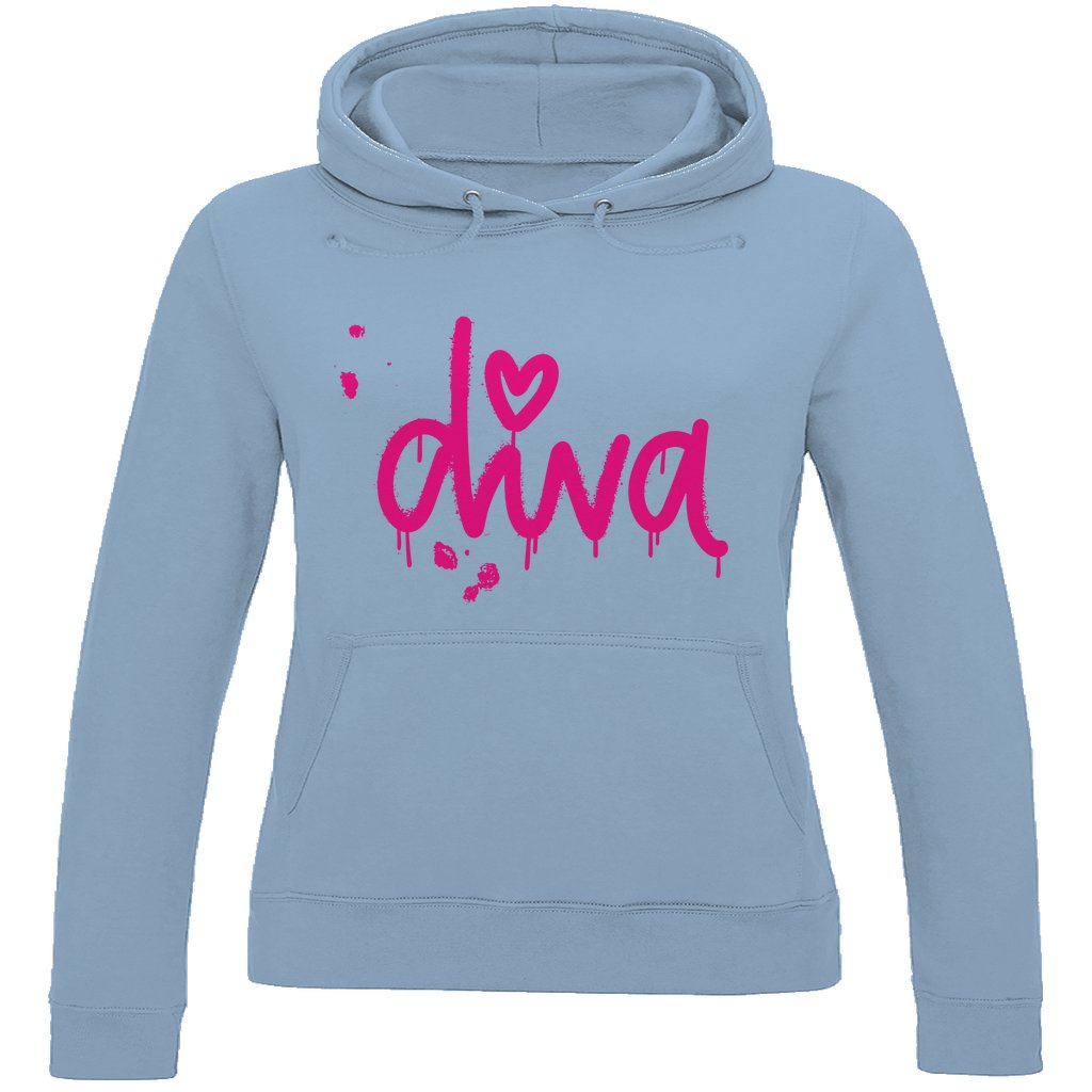 Damen Hoodie "diva" - Grafikmagie