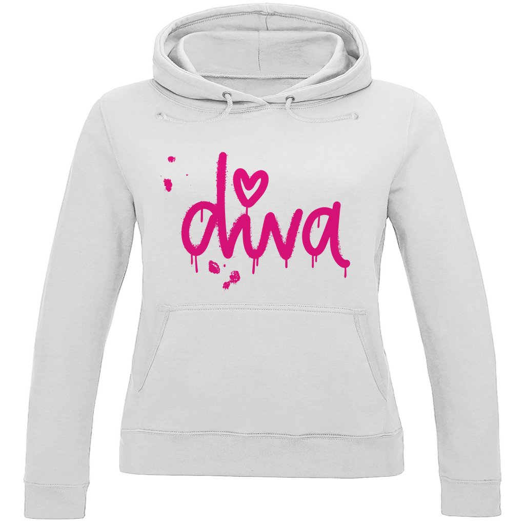Damen Hoodie "diva" - Grafikmagie