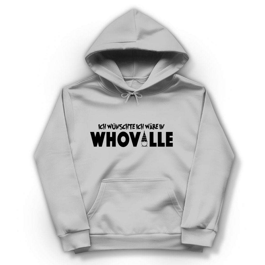 Damen Hoodie "Ich wünschte ich wäre in Whoville" - Grafikmagie