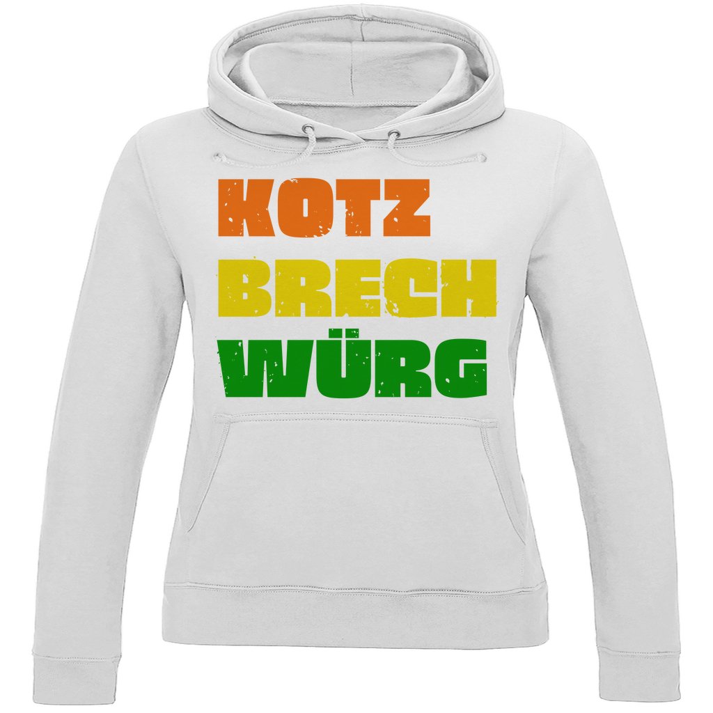 Damen Hoodie "Kotz Brech Würg" - Grafikmagie
