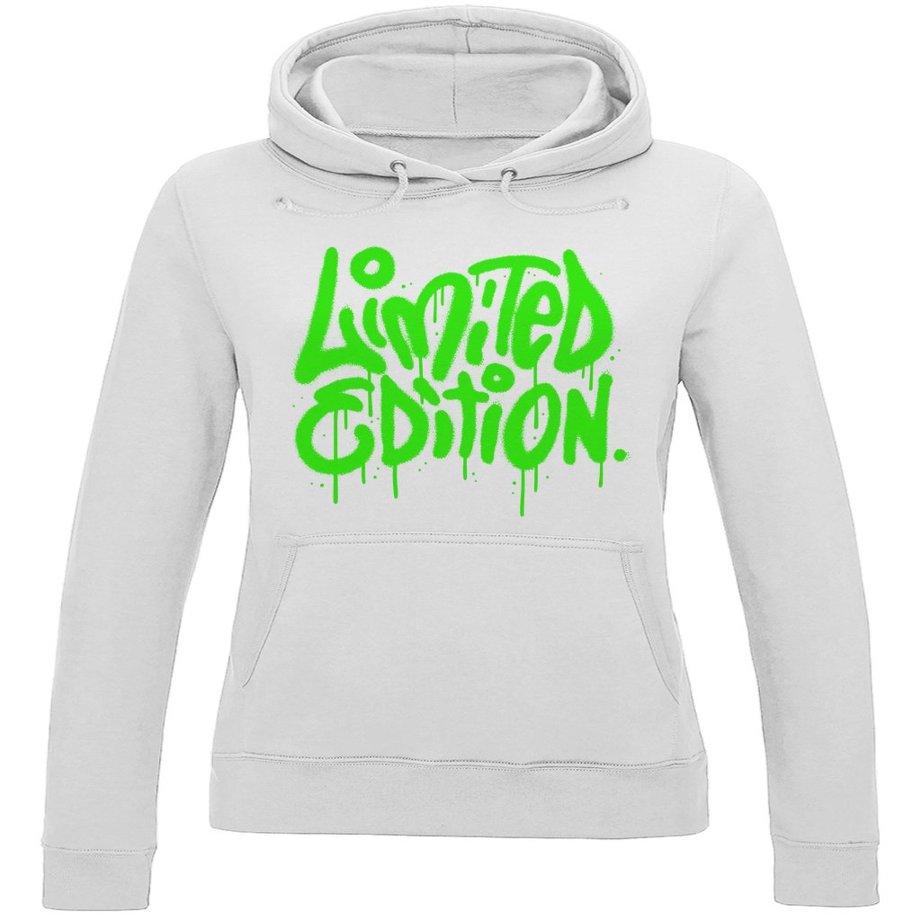 Damen Hoodie "Limited Edition green" - Grafikmagie