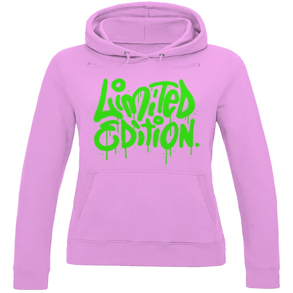 Damen Hoodie "Limited Edition green" - Grafikmagie