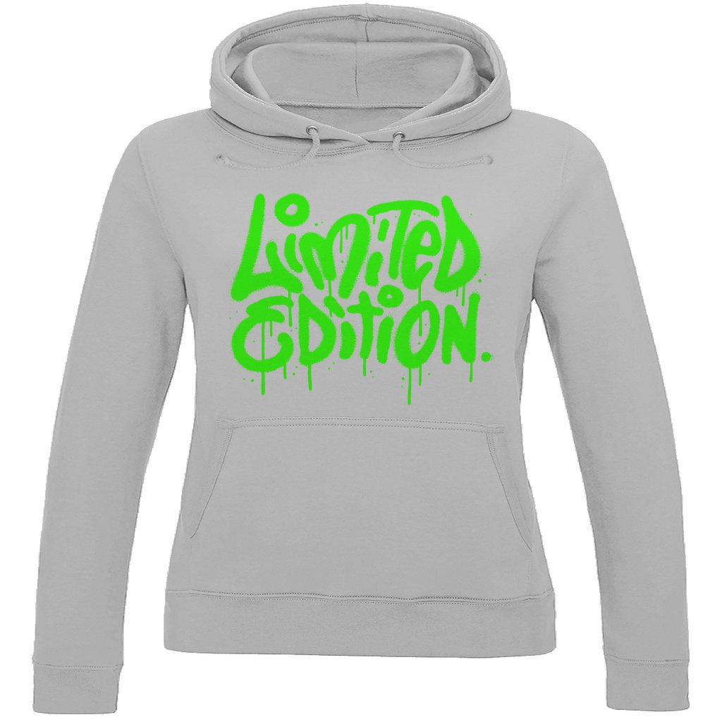 Damen Hoodie "Limited Edition green" - Grafikmagie