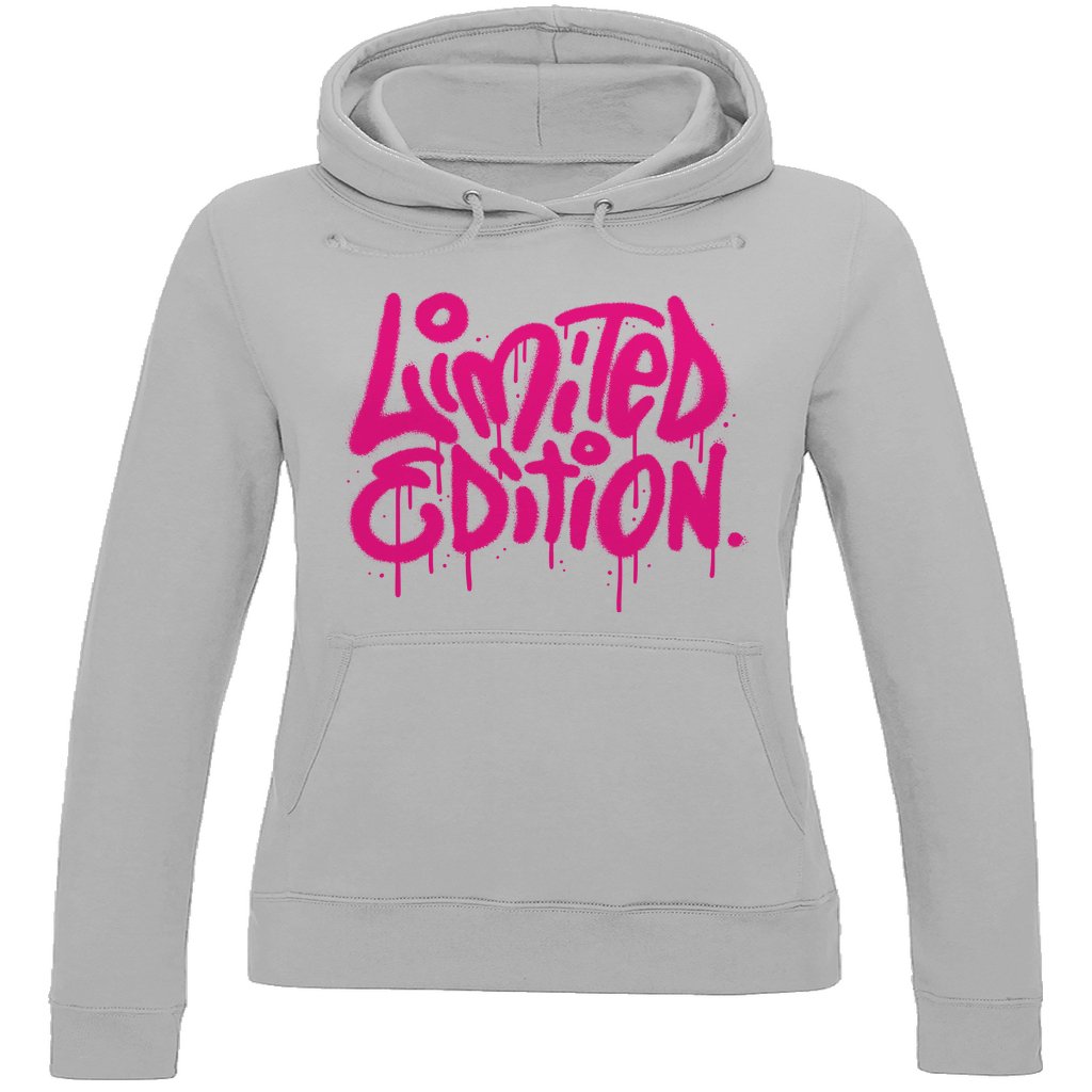 Damen Hoodie "Limited Edition pink" - Grafikmagie