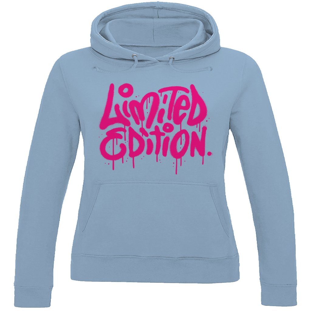 Damen Hoodie "Limited Edition pink" - Grafikmagie