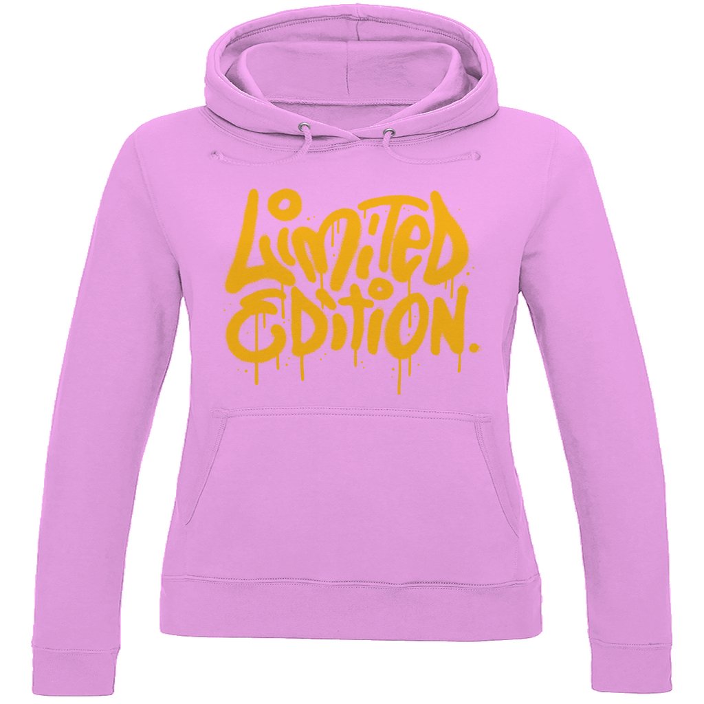 Damen Hoodie "Limited Edition yellow" - Grafikmagie