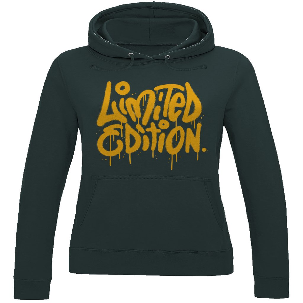 Damen Hoodie "Limited Edition yellow" - Grafikmagie