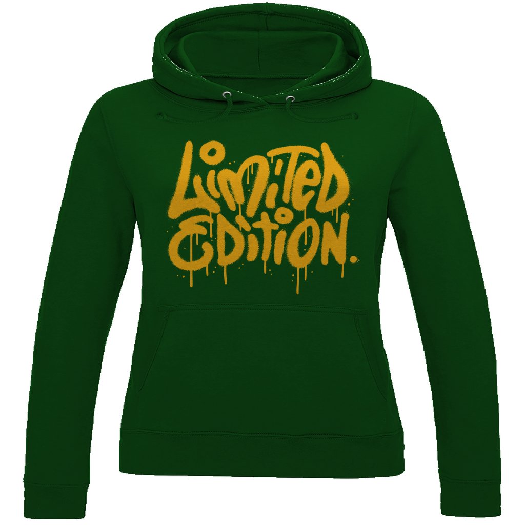 Damen Hoodie "Limited Edition yellow" - Grafikmagie