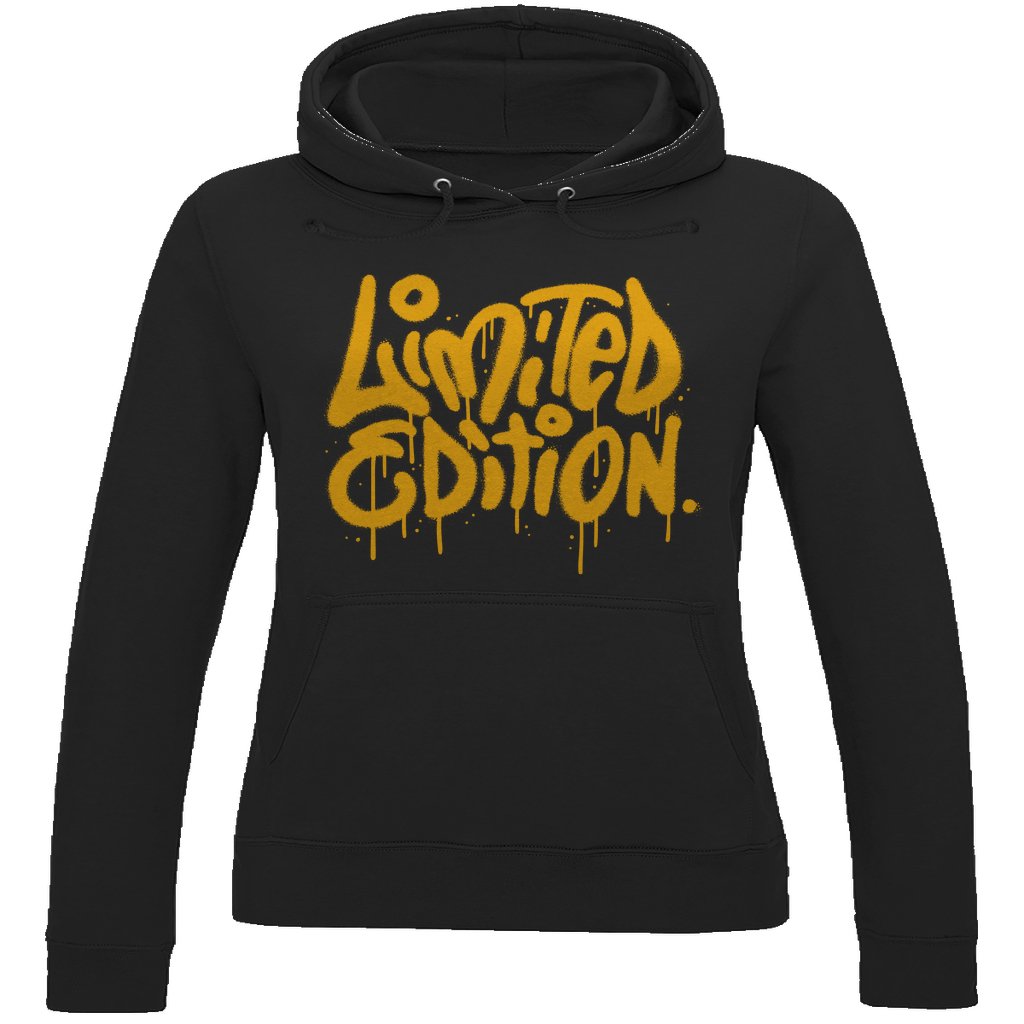 Damen Hoodie "Limited Edition yellow" - Grafikmagie