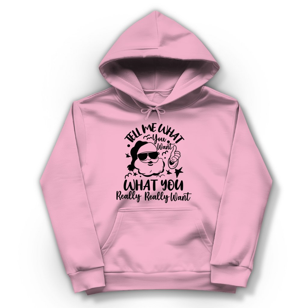 Damen Hoodie " Tell me what you want..." - Grafikmagie