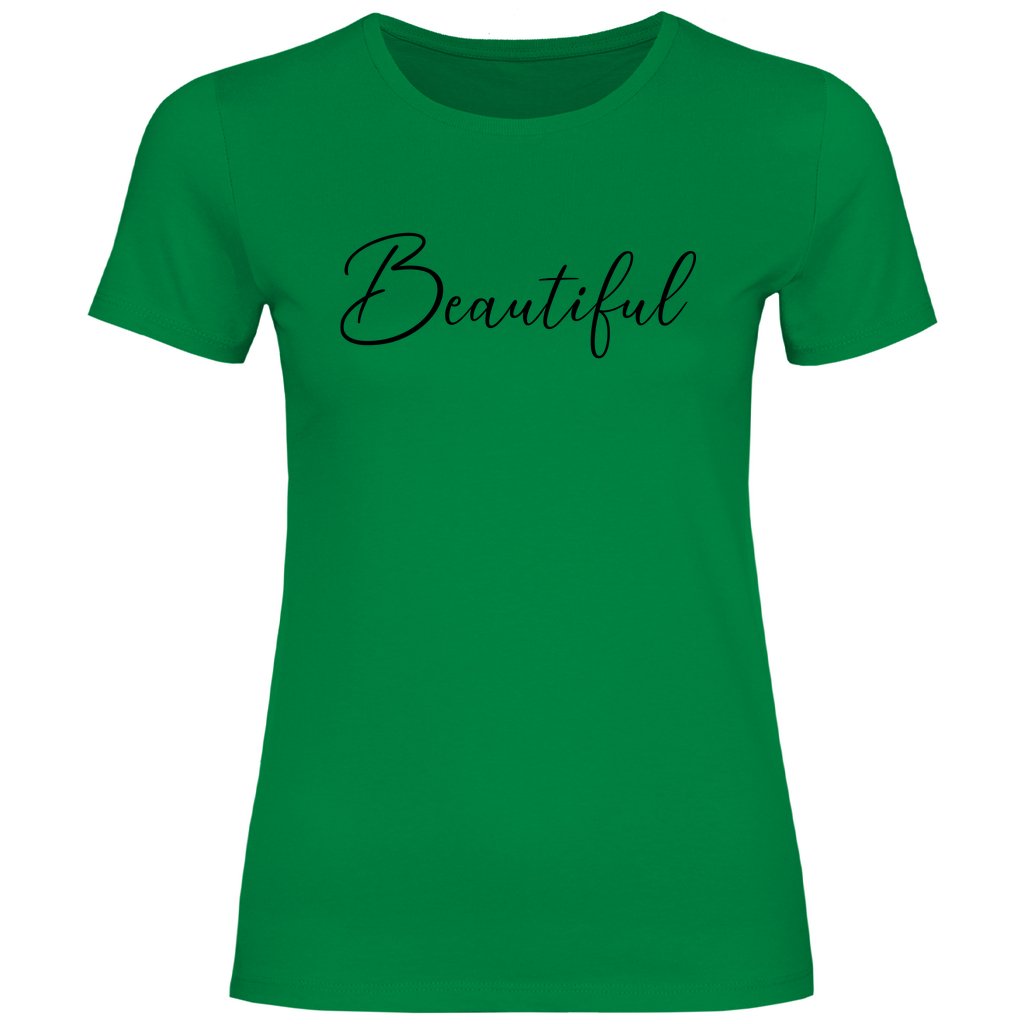 Damen T-Shirt "Beautiful" - Grafikmagie