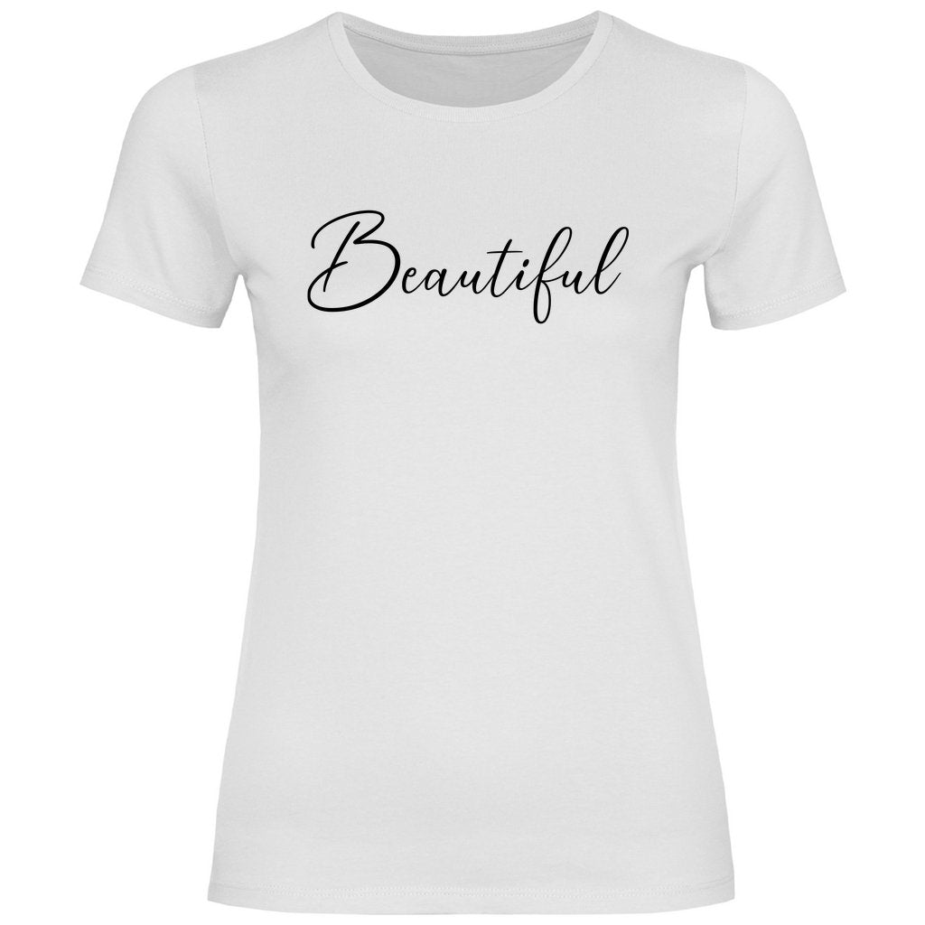 Damen T-Shirt "Beautiful" - Grafikmagie