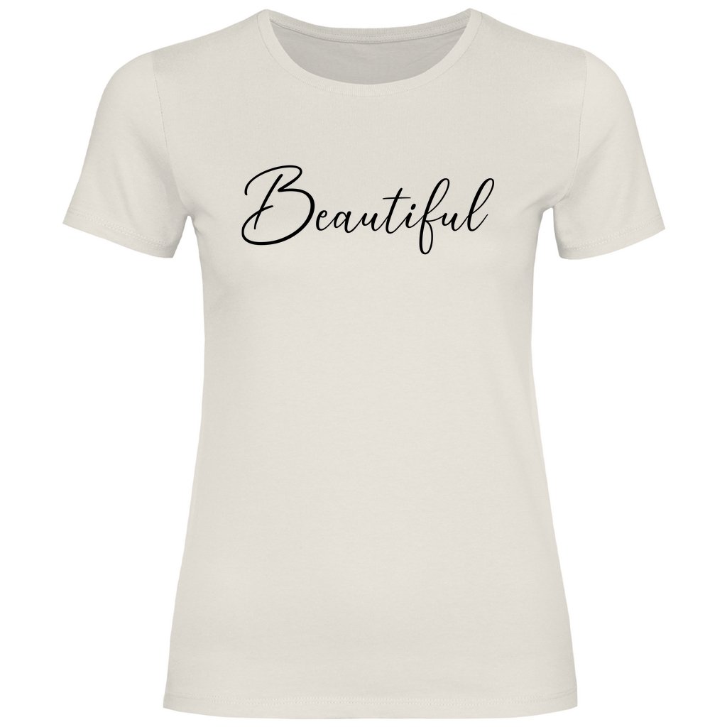 Damen T-Shirt "Beautiful" - Grafikmagie
