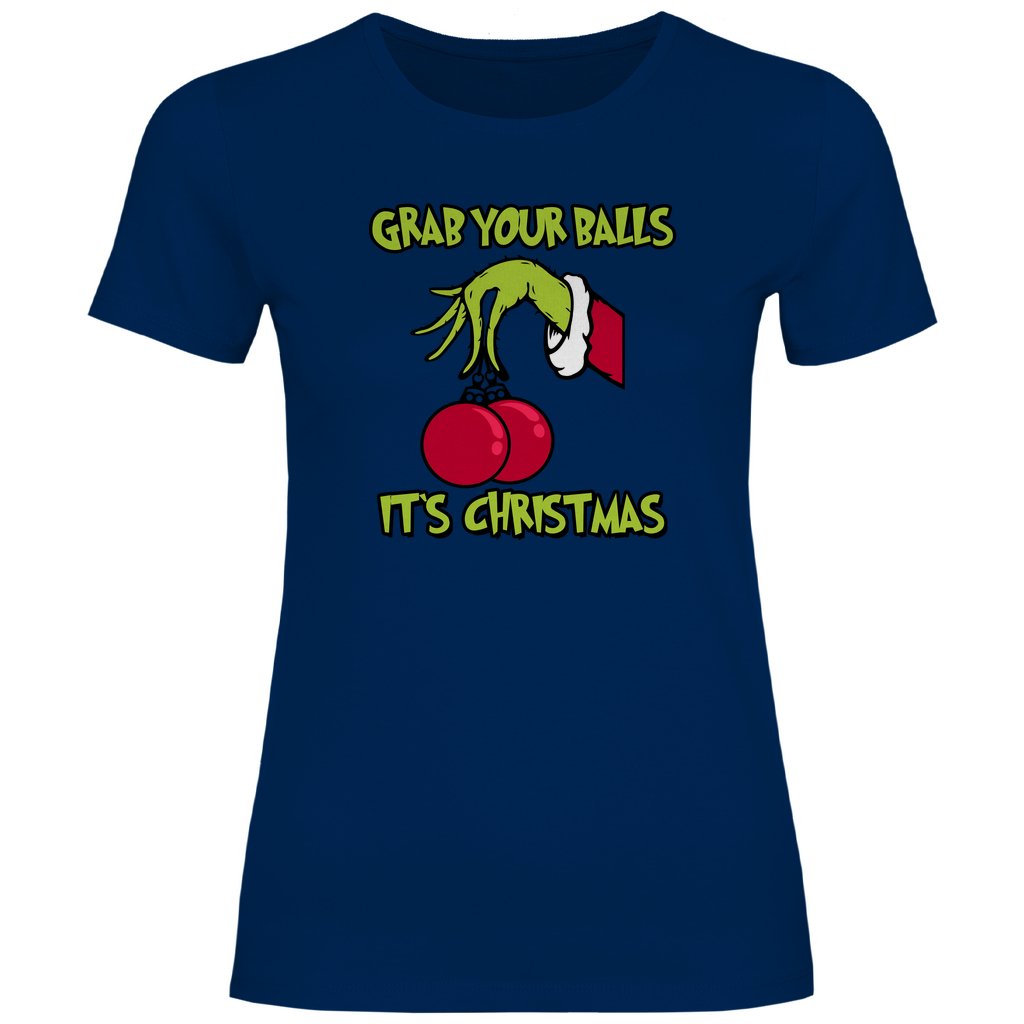 Damen T-Shirt "Grab your Balls" - Grafikmagie