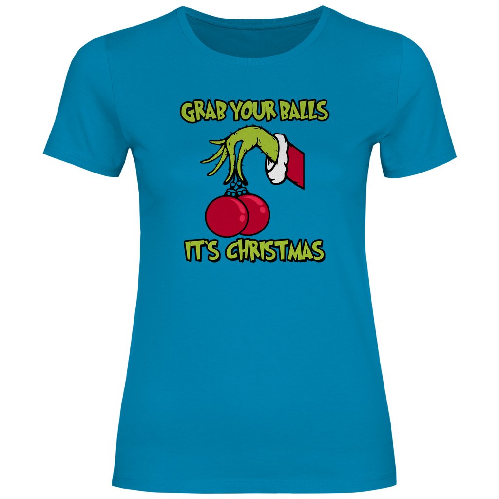 Damen T-Shirt "Grab your Balls" - Grafikmagie