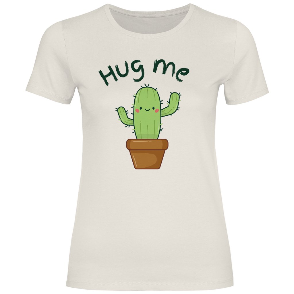 Damen T-Shirt "Hug Me" - Grafikmagie