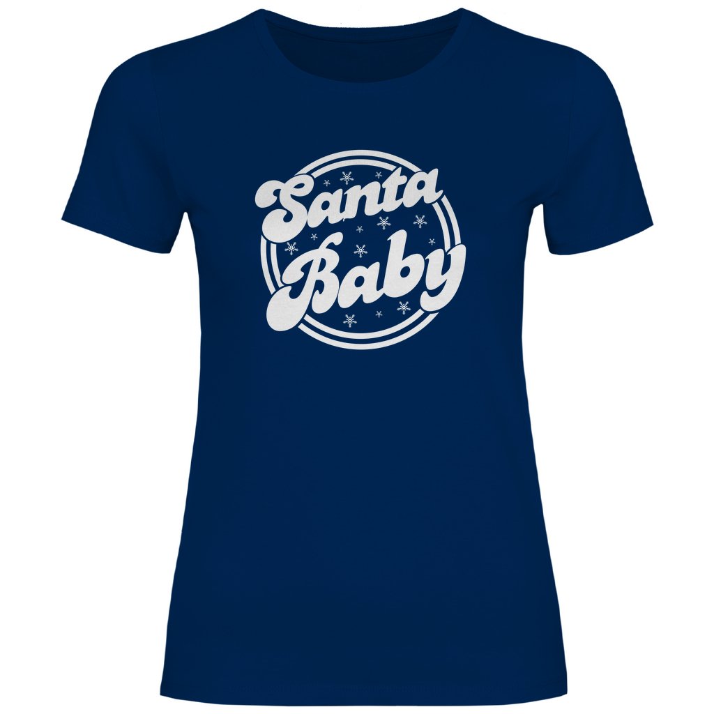 Damen T-Shirt "Santa Baby" - Grafikmagie
