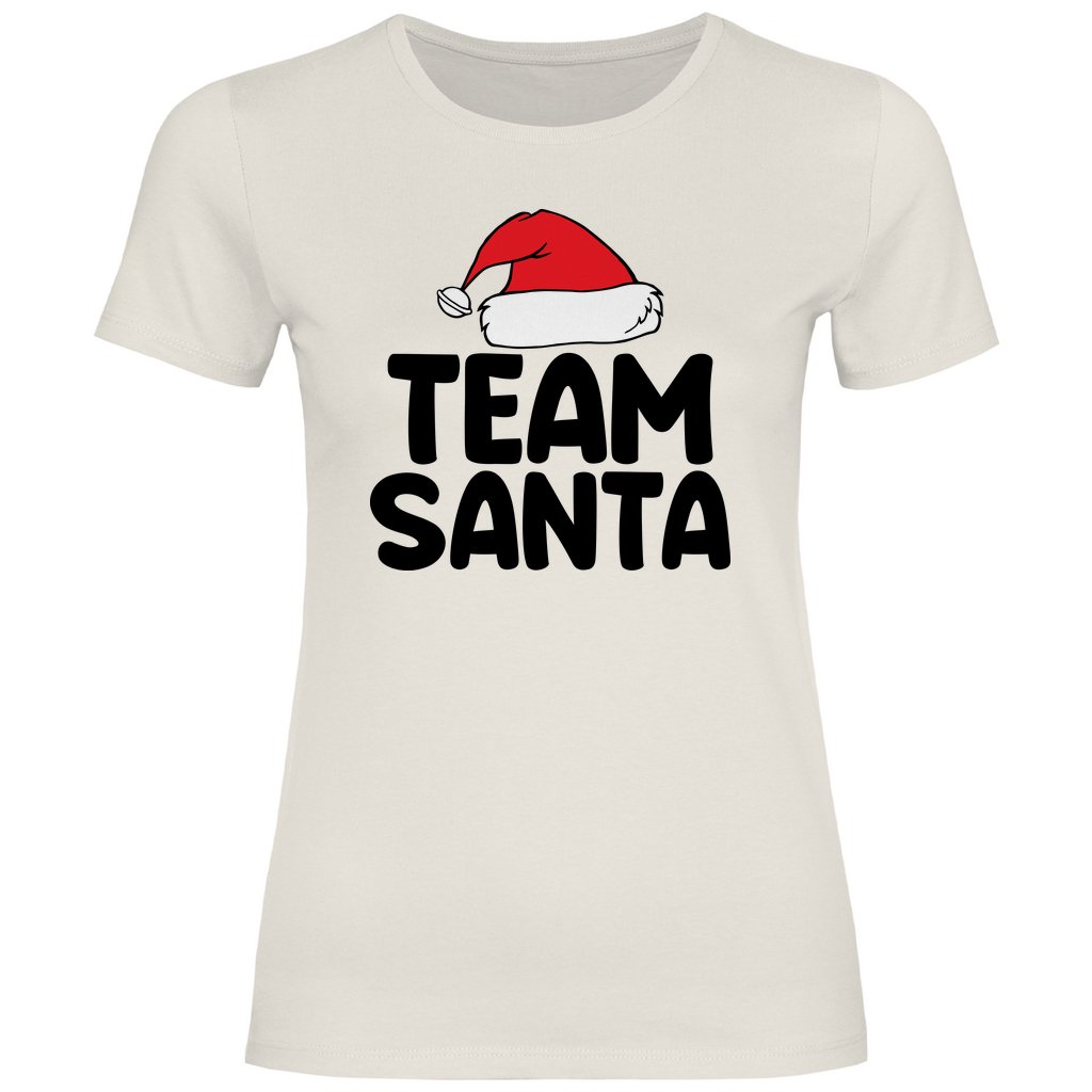 Damen T-Shirt "Team Santa" - Grafikmagie