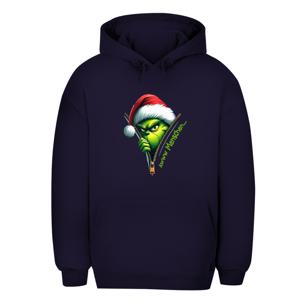 Unisex Oversize Hoodie "Awww Menschen"
