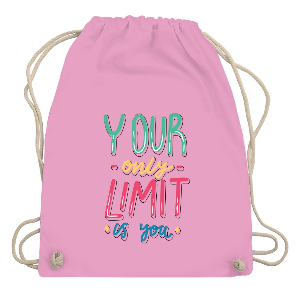 Turnbeutel "your only limit is you"