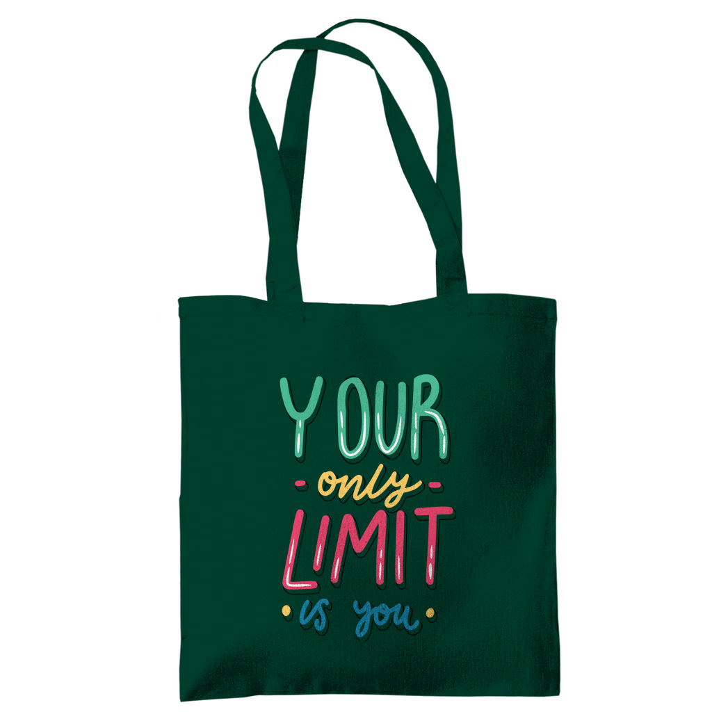 Tragetasche "your only limit is you"